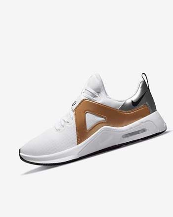 Nike Air Max Bella TR 5 Blancos Metal Plateados Metal Dorados Negros | MX 3048